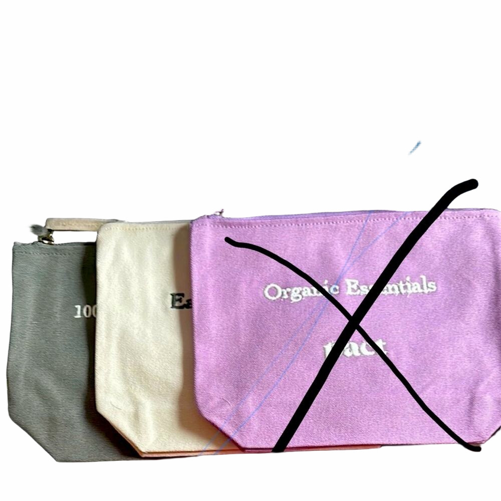 Pact Organic Cavas bags